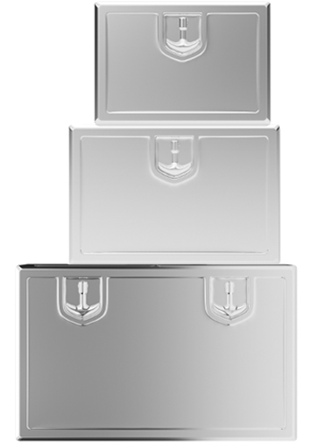 Популярные модели алюминиевых ящиков