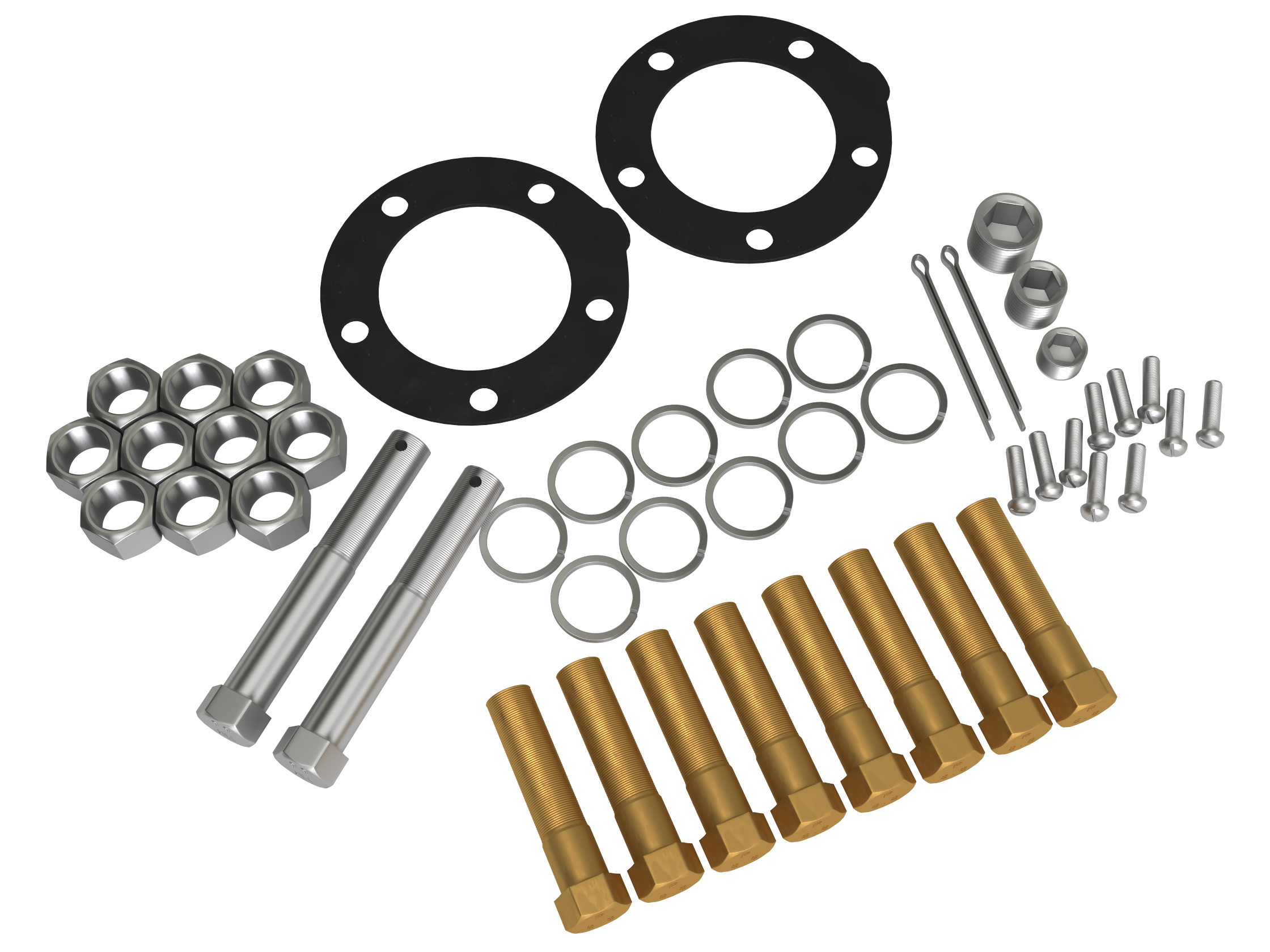 Комплект метизов на 2 кронштейна