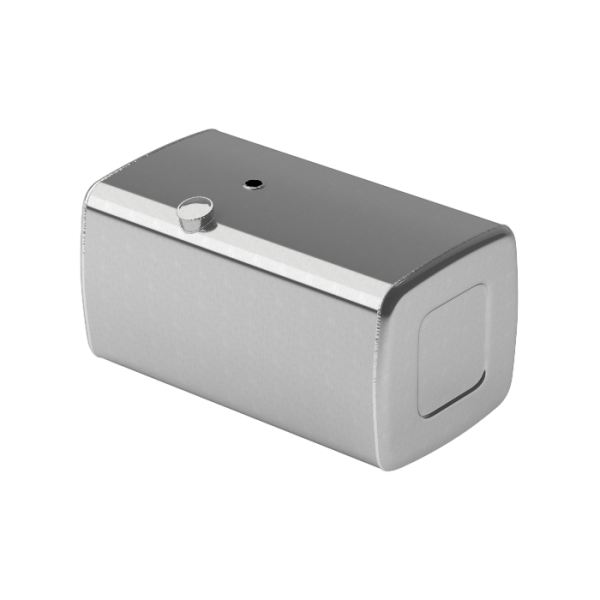 Алюминиевый топливный бак (аналог 65205-1101010-45) 500 л. с патрубком G1 (650x700x1220)